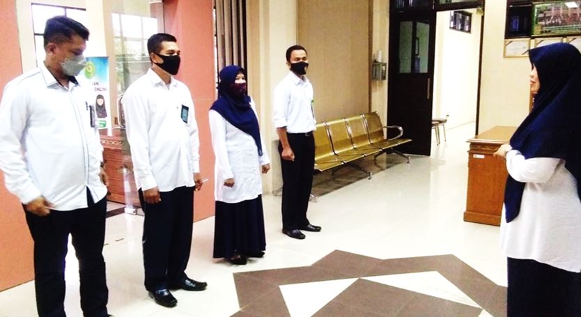 Briefing Petugas Sidang 270921