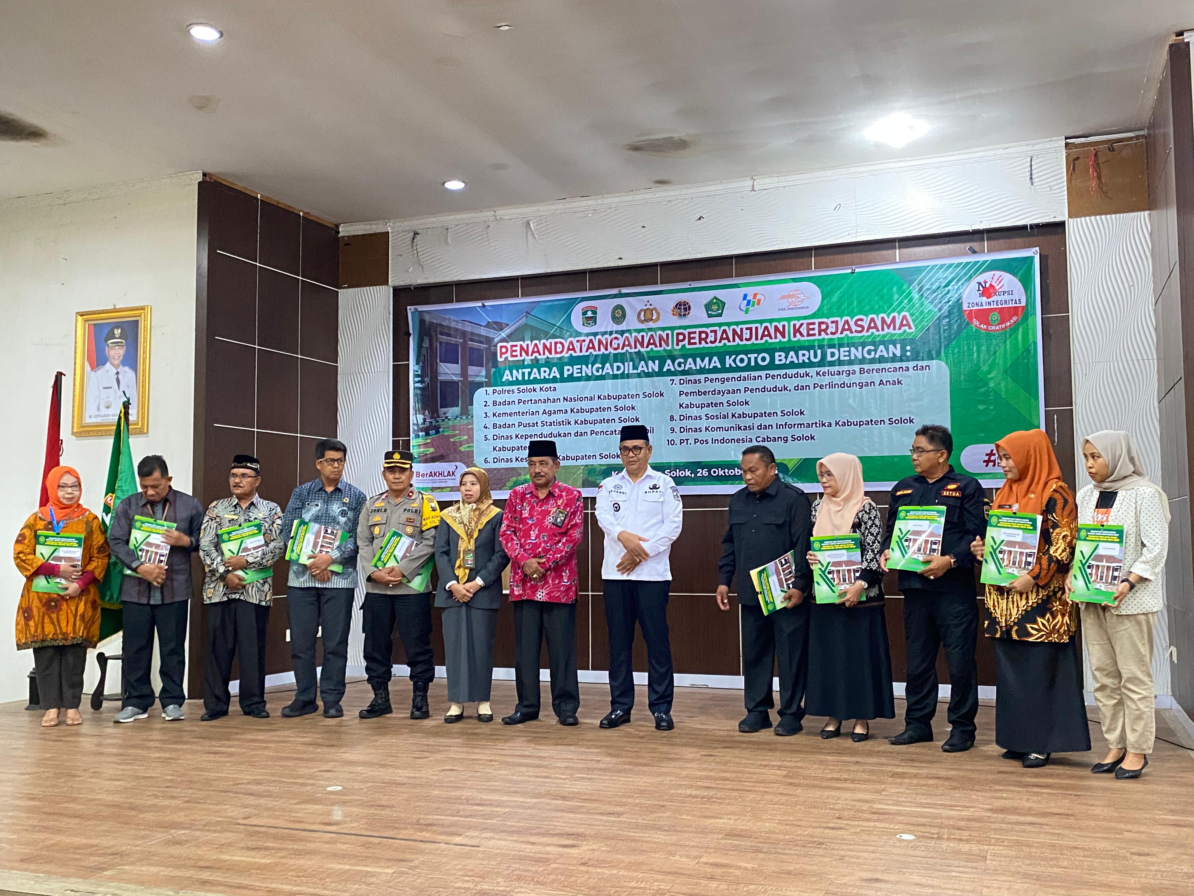 Penandatangan Perjanjian Kerjasama